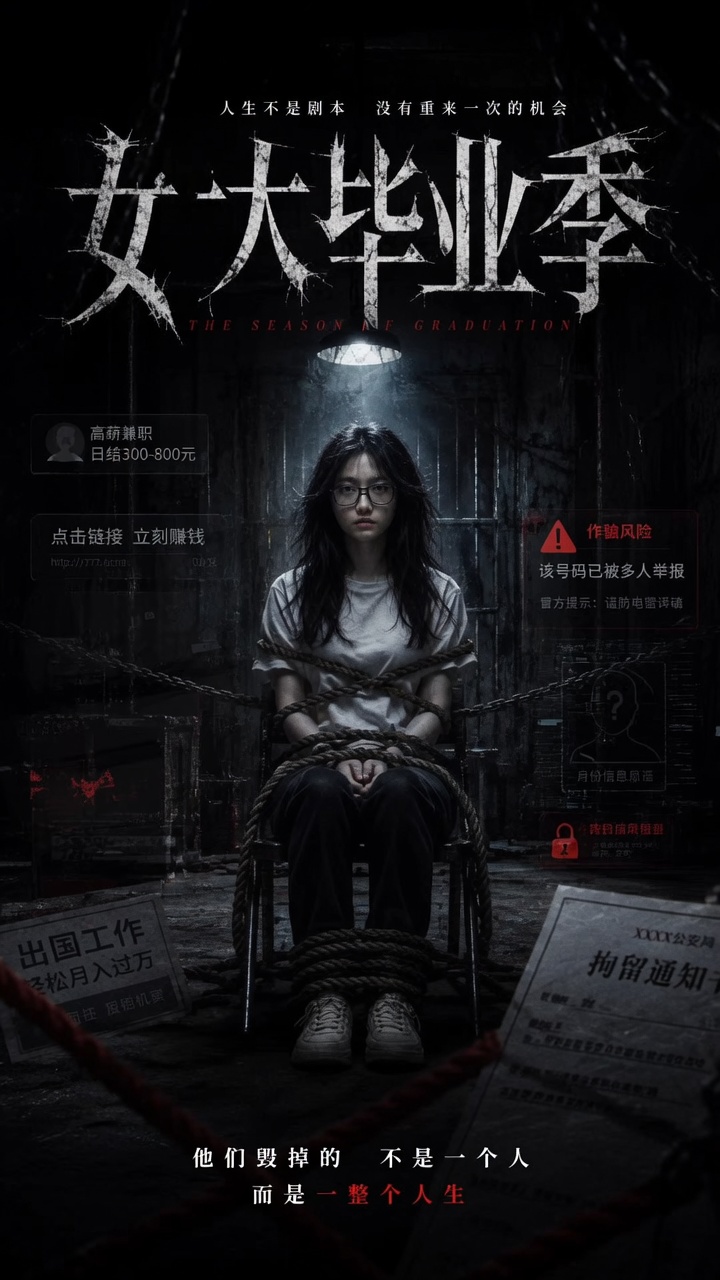 女大学生毕业季封面