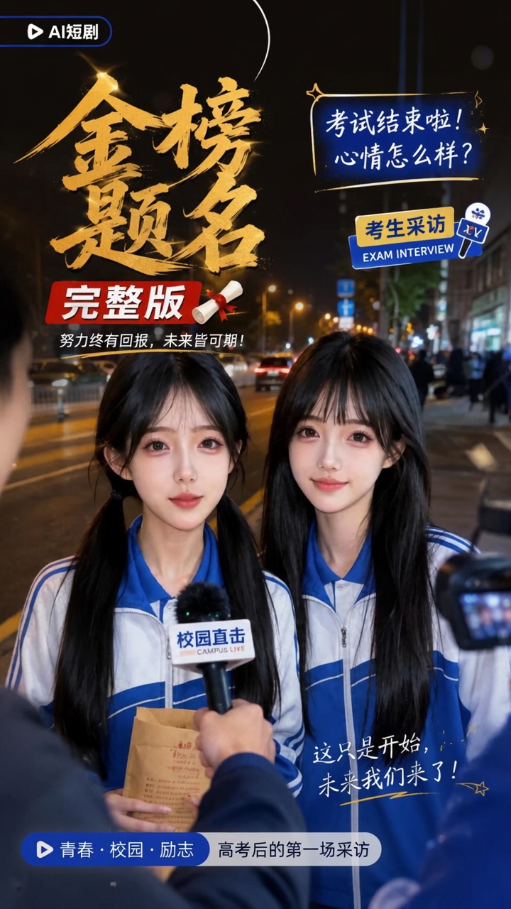 金榜题名封面