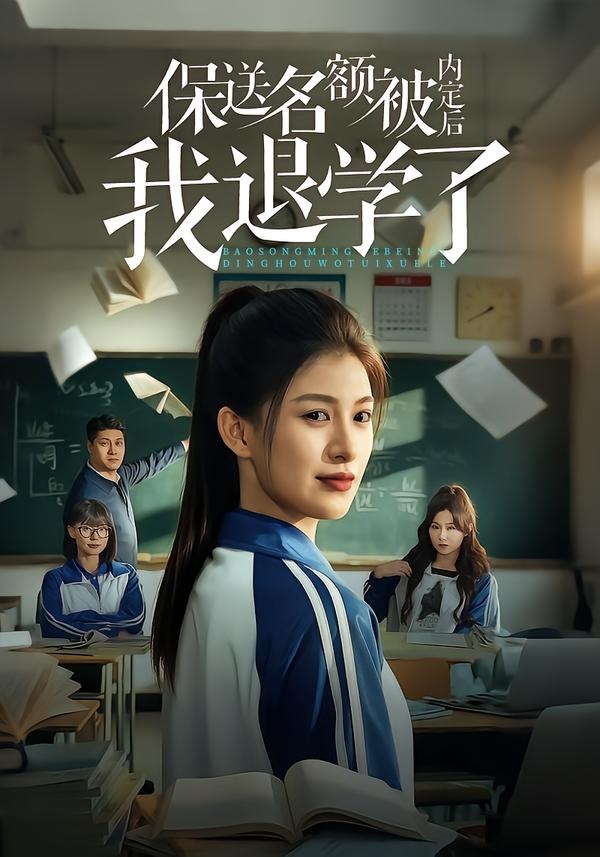 保送名额被内定后我退学了封面