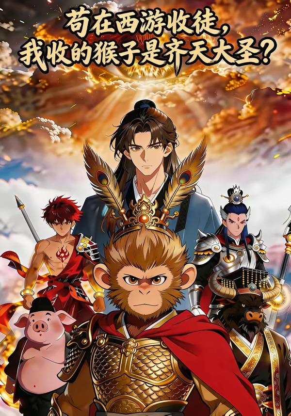苟在西游收徒我收的猴子是齐天大圣封面