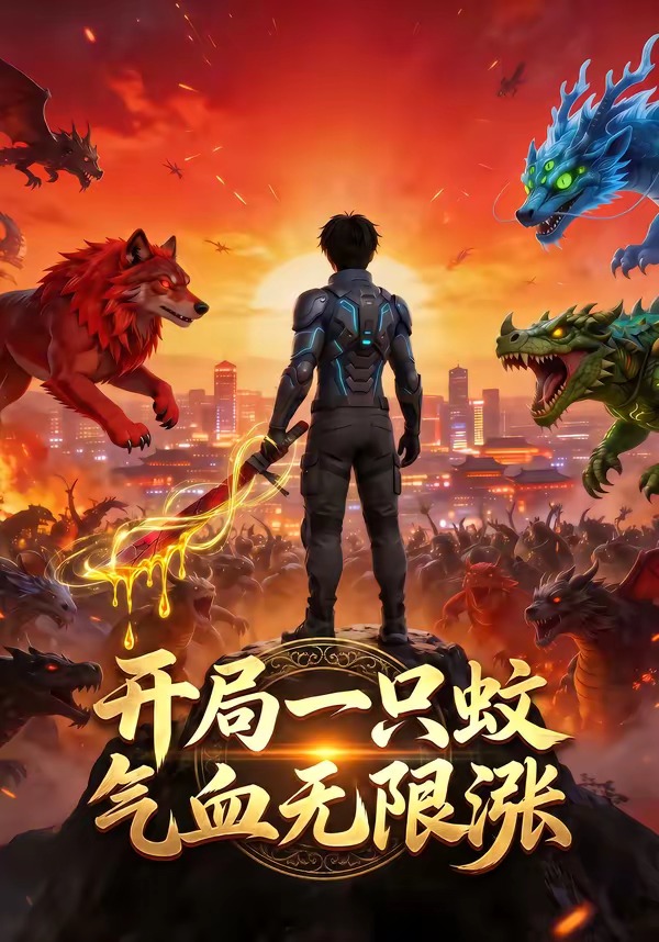 开局一只蚊，气血无限涨封面