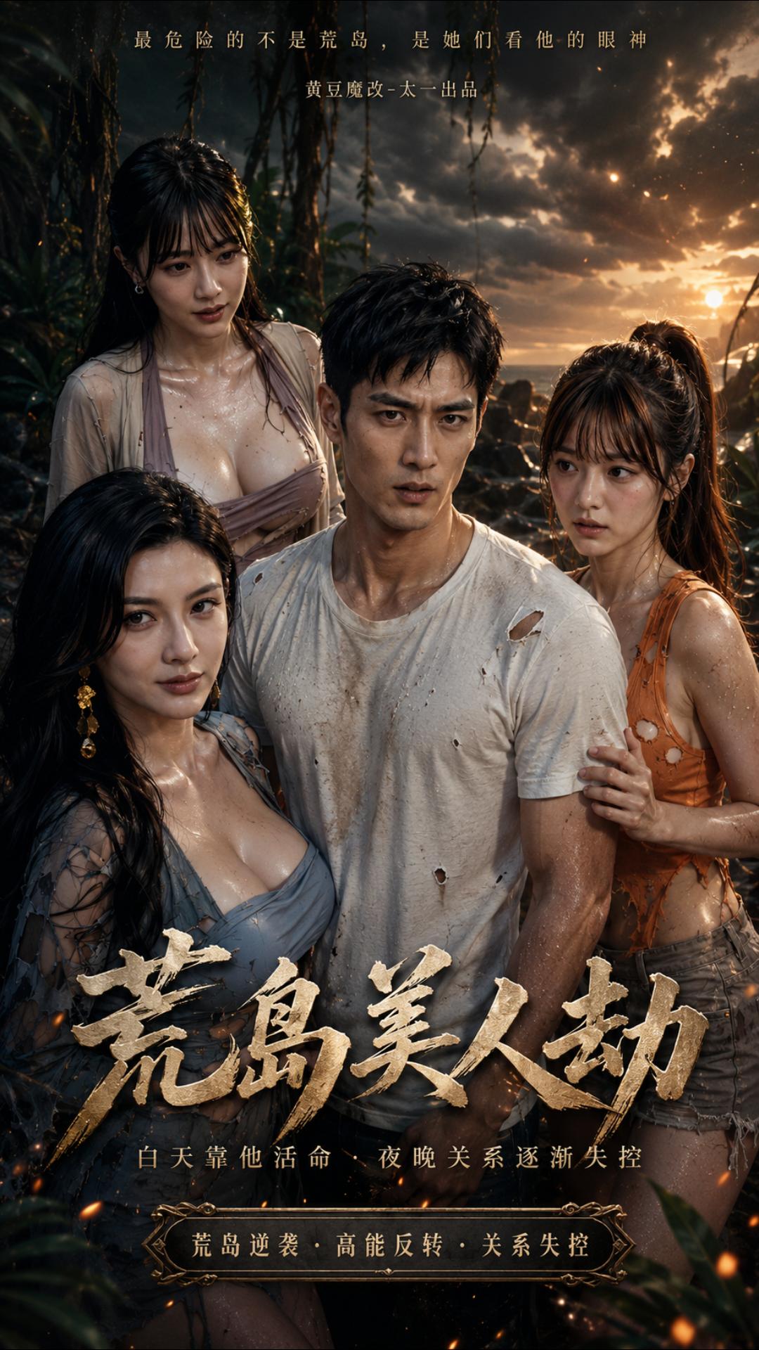 荒岛美人劫封面