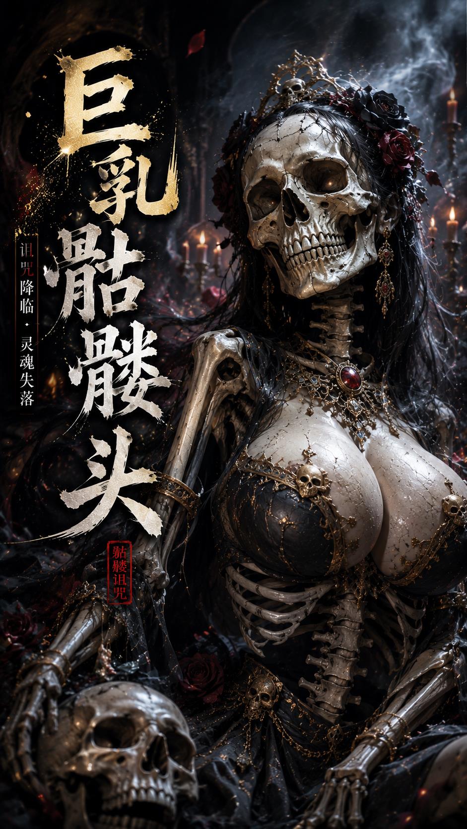 巨乳骷髅头封面