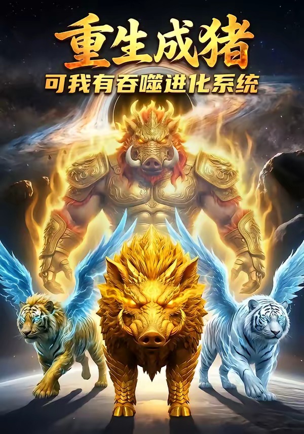 重生成猪，可我有吞噬进化系统封面