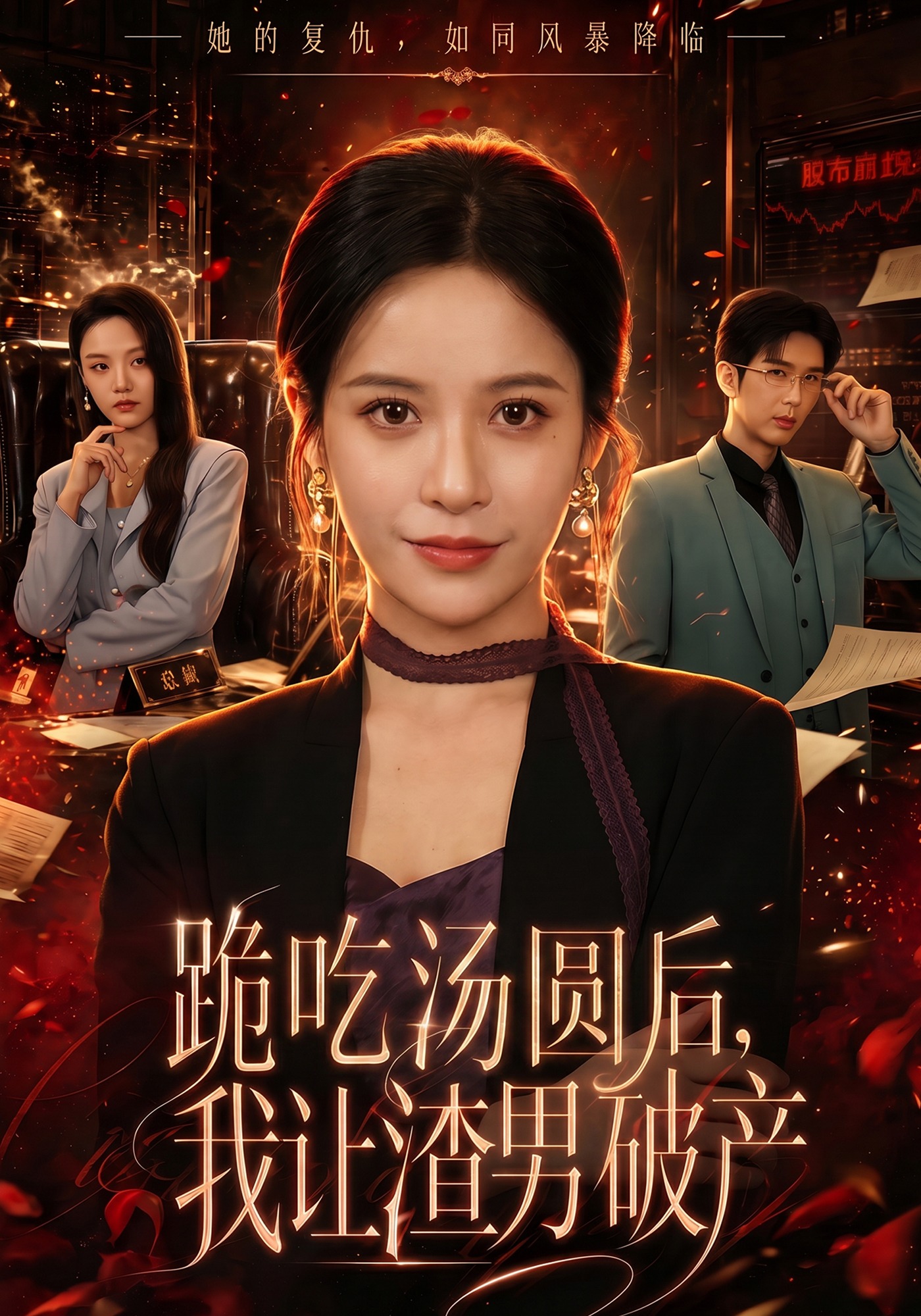 跪吃汤圆后，我让渣男破产封面