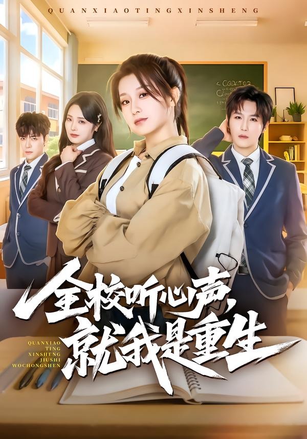 全校听心声，就我是重生封面