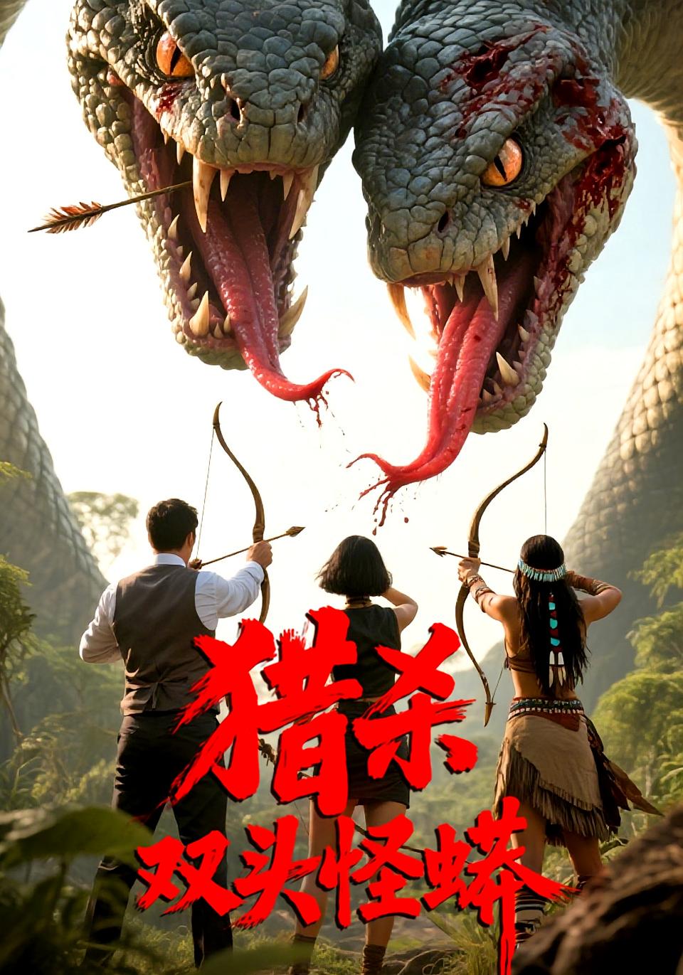 猎杀双头怪蟒封面