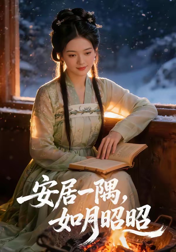 安居一隅，如月昭昭封面