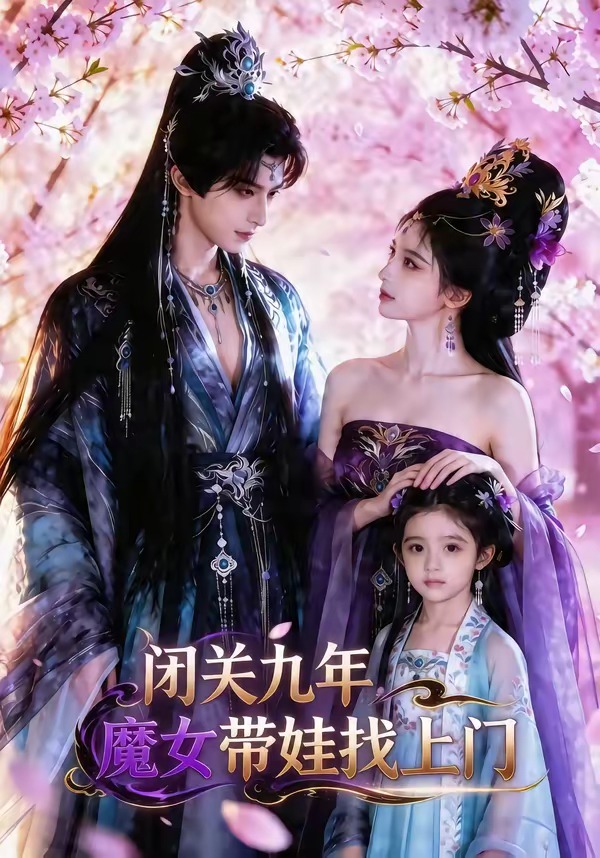 闭关九年，魔女带娃找上门封面