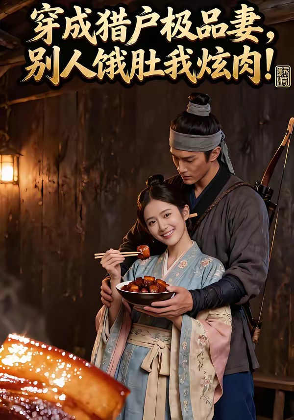 穿成猎户极品妻，别人饿肚我炫肉！封面