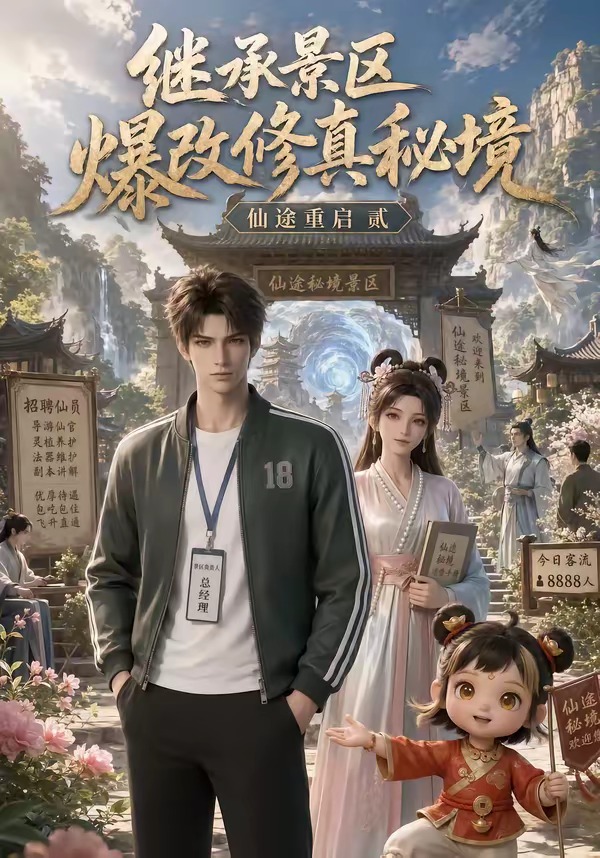 继承景区，爆改修真秘境仙途重启贰封面