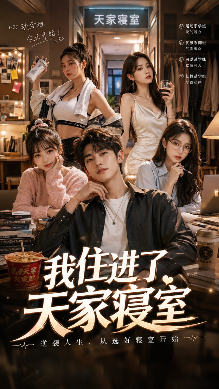 我住进了天家寝室封面