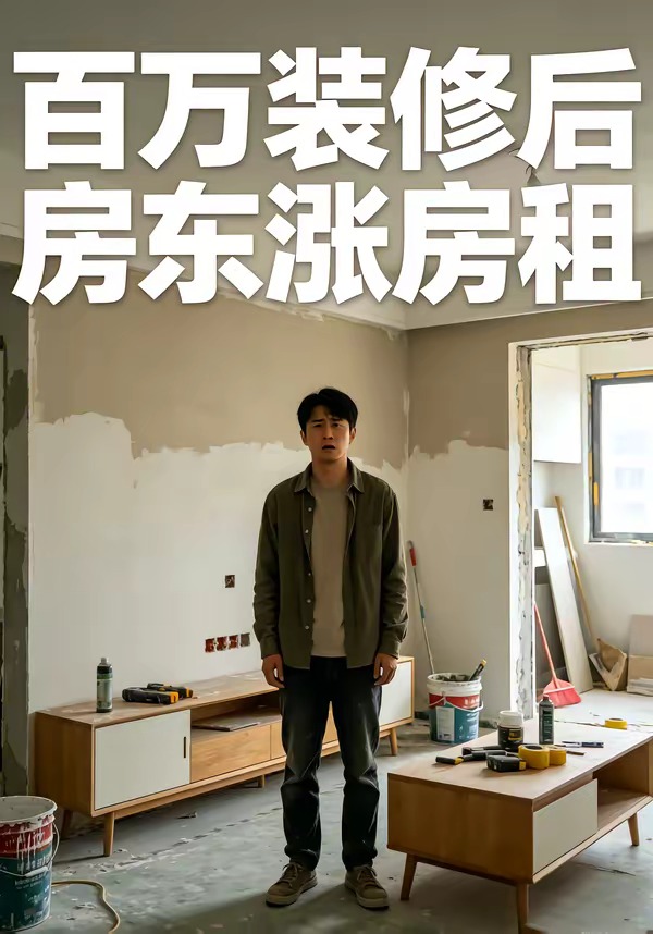 百万装修后，房东涨房租封面