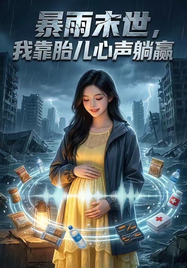 暴雨末世，我靠胎儿心声躺赢封面