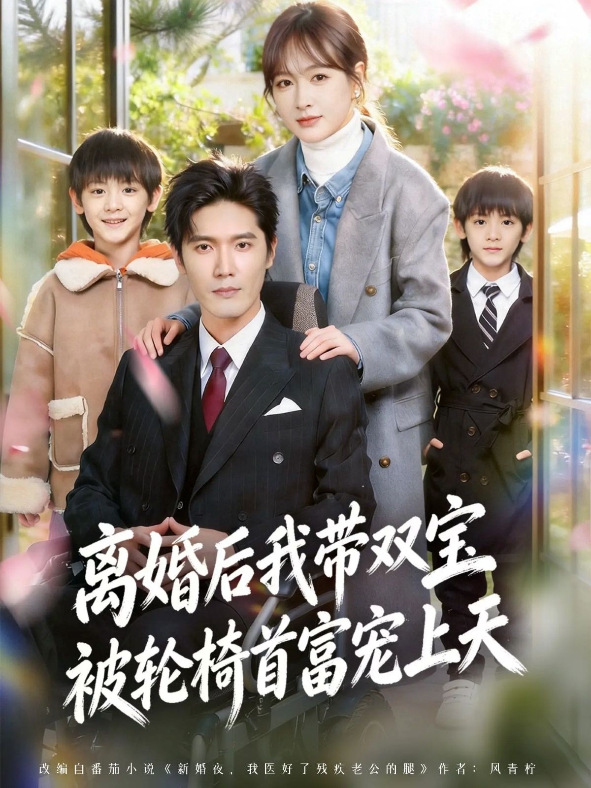 离婚后我带双宝被轮椅首富宠上天＆离婚后，我被轮椅首富宠上天封面
