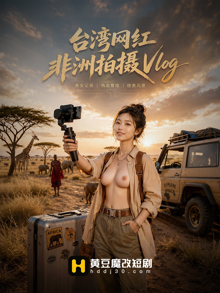 台湾网红非洲拍摄Vlog